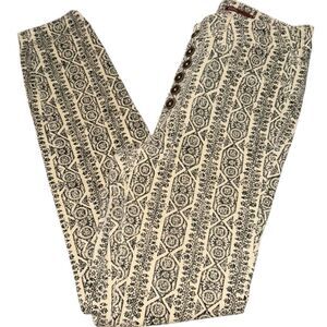 Anthropologie Pilcro High Rise Button Fly Skinny Cords Size 27